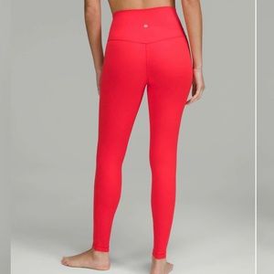 Lululemon Align High Rise Legging 28” Size 6 in Love Red